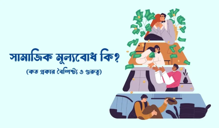 সামাজিক মূল্যবোধ কি